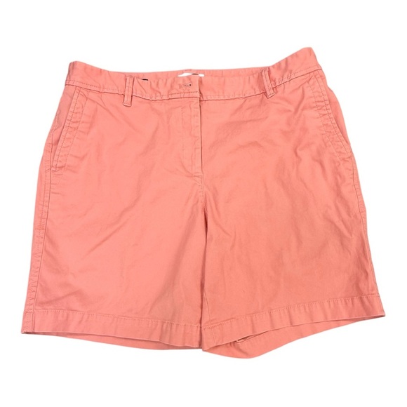 Talbots Relaxed Chino Bermuda Shorts Size 8 - Picture 1 of 4